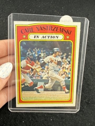 Carl Yastrzemski Baseball Card: KEY WORDS: INDIAN ARTIFACT ARTIFACTS ARROWHEAD ARROWHEADS NATIVE AMERICAN MISSISSIPPIAN QUAPAW CADDO POTTERY COINS MORGAN DOLLAR PEACE DOLLAR SILVER COINS. All coins have been Sigma tested for