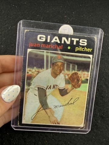 Juan Marichal Baseball Card: KEY WORDS: INDIAN ARTIFACT ARTIFACTS ARROWHEAD ARROWHEADS NATIVE AMERICAN MISSISSIPPIAN QUAPAW CADDO POTTERY COINS MORGAN DOLLAR PEACE DOLLAR SILVER COINS. All coins have been Sigma tested for