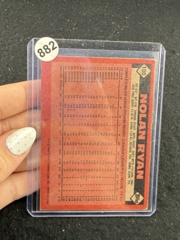 1986 Topps Nolan Ryan Baseball Card - 2