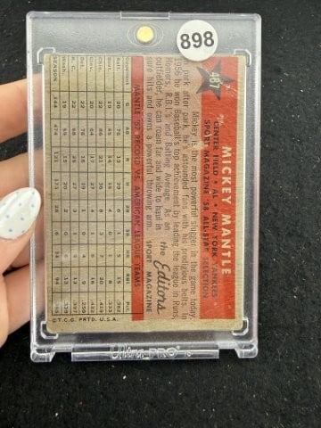 Mickey Mantle Baseball Card - 2