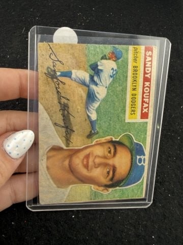 Sandy Koufax Baseball Card: KEY WORDS: INDIAN ARTIFACT ARTIFACTS ARROWHEAD ARROWHEADS NATIVE AMERICAN MISSISSIPPIAN QUAPAW CADDO POTTERY COINS MORGAN DOLLAR PEACE DOLLAR SILVER COINS. All coins have been Sigma tested for
