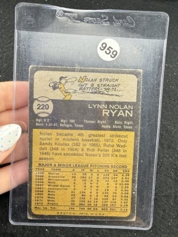 1973 Topps Nolan Ryan Baseball Card - 2