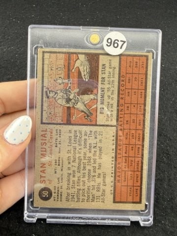Stan Musial Baseball Card - 2