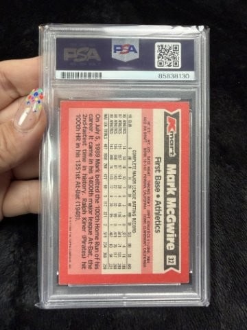 Mark McGwire Hand Signed Authentic Autograph - 2