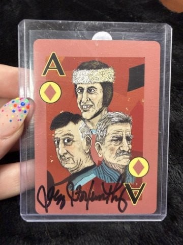Jeff Foxworthy Hand Signed Authentic Autograph: KEY WORDS: INDIAN ARTIFACT ARTIFACTS ARROWHEAD ARROWHEADS NATIVE AMERICAN MISSISSIPPIAN QUAPAW CADDO POTTERY COINS MORGAN DOLLAR PEACE DOLLAR SILVER COINS. All coins have been Sigma tested for authent