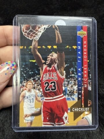 1993 Upper Deck Michael Jordan Basketball Card: KEY WORDS: INDIAN ARTIFACT ARTIFACTS ARROWHEAD ARROWHEADS NATIVE AMERICAN MISSISSIPPIAN QUAPAW CADDO POTTERY COINS MORGAN DOLLAR PEACE DOLLAR SILVER COINS. All coins have been Sigma tested for