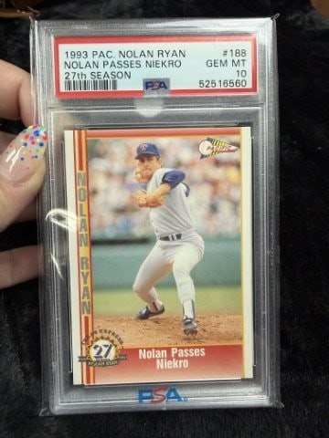 1993 PAC Nolan Ryan Baseball Card: KEY WORDS: INDIAN ARTIFACT ARTIFACTS ARROWHEAD ARROWHEADS NATIVE AMERICAN MISSISSIPPIAN QUAPAW CADDO POTTERY COINS MORGAN DOLLAR PEACE DOLLAR SILVER COINS. All coins have been Sigma tested for