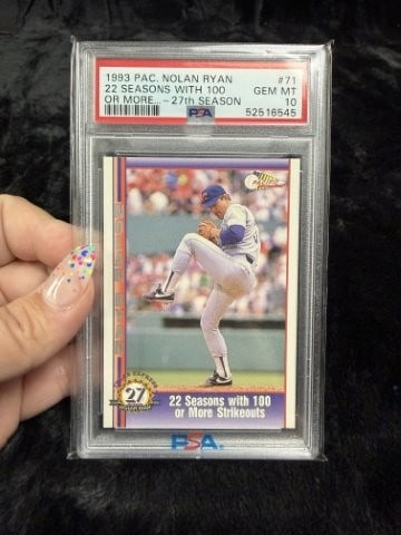 1993 PAC Nolan Ryan Baseball Card: KEY WORDS: INDIAN ARTIFACT ARTIFACTS ARROWHEAD ARROWHEADS NATIVE AMERICAN MISSISSIPPIAN QUAPAW CADDO POTTERY COINS MORGAN DOLLAR PEACE DOLLAR SILVER COINS. All coins have been Sigma tested for