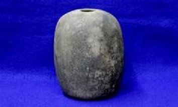 CADDO SEED JAR: 80-1200 AD D-4&5/8' HOT SPRING CO., AR H-7 SOLID NO REPAIR