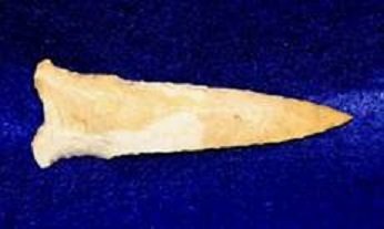 DALTON HEMPHILL POINT: 7200-8000BC G-9 L-3&1/4' FROM MISSOURI W-1&1/16' WHITE/TAN CHERT