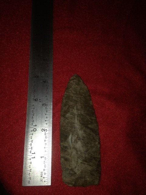 BENTON BLADE: FROM NE ARKANSAS 4&1/4'L