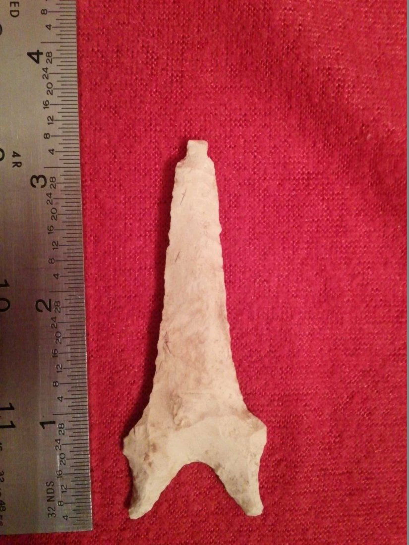 DALTON DRILL: FROM NE ARK 3&1/8'L VERY THIN & WELL MADE MINOR TIP DING BEAUTIFUL EXAMPLE