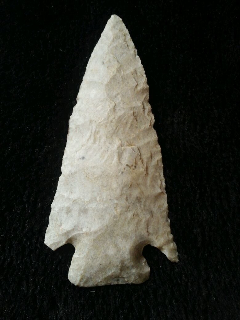 SMITH: FROM TURNBACK CREEK AND SAC RIVER IN DADE CO. MO 1/8' OF BARB IS GLUED BACK ON