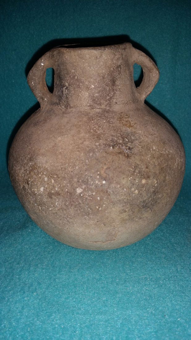 MISSISSIPPIAN RARE STRAP HANDLE WATERBOTTLE (1 of 2)