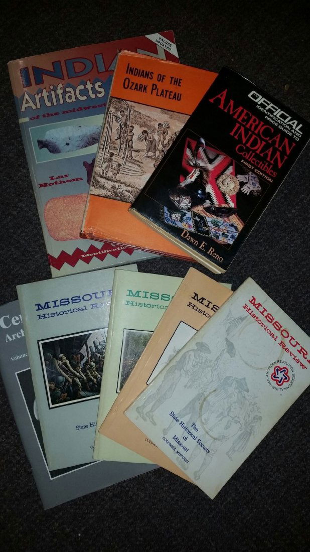 8 INDIAN ARTIFACT BOOKS (1 of 1)