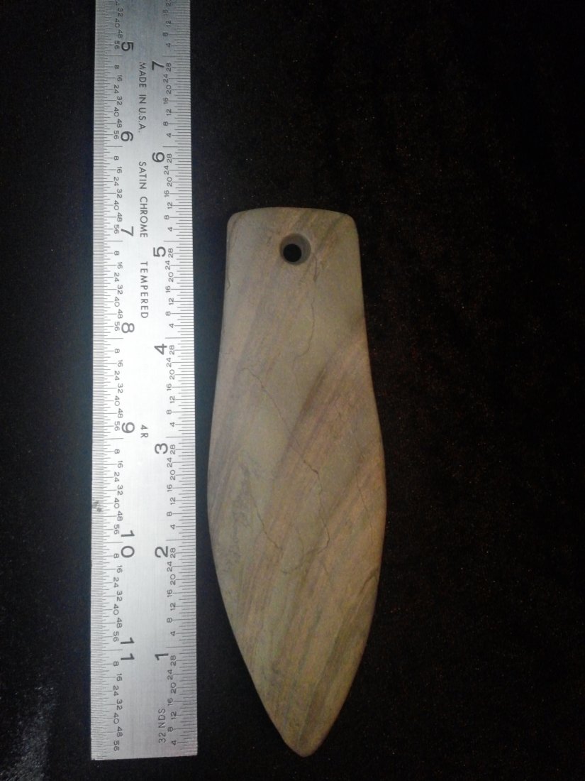 PENDENT: EX- McMINN COLLECTION 5&3/8' BY 1&3/4' FROM TN