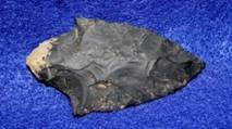 Gary Point: 2-3000 BC, G9, L-2 1/2" Pike Co., AR., W-1 3/8" Black Chert