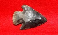 Ellis Point: 2000BC-14AD, G9, W-1 1/2"Desha Co., AR, L-2 1/16"Black Chert