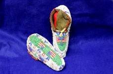 Fully Beaded Moccasins (1 of 1)