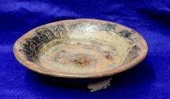 Mayan "Priest" Tripod Bowl (1 of 1)