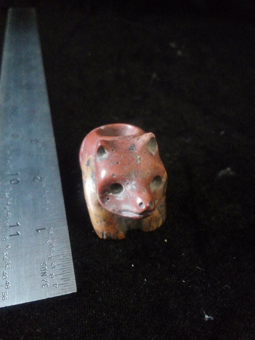 BEAR EFFIGY  PIPE (1 of 4)