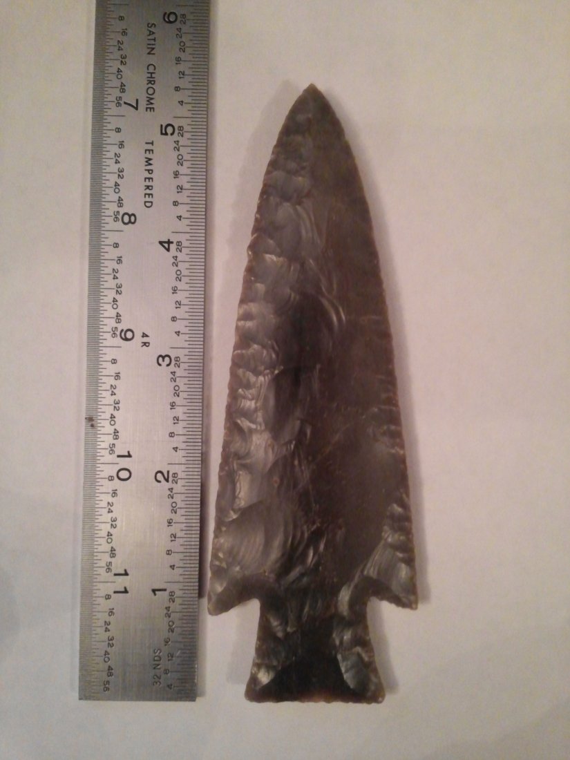 HARDIN  ARROWHEAD INDIAN ARTIFACT (1 of 1)