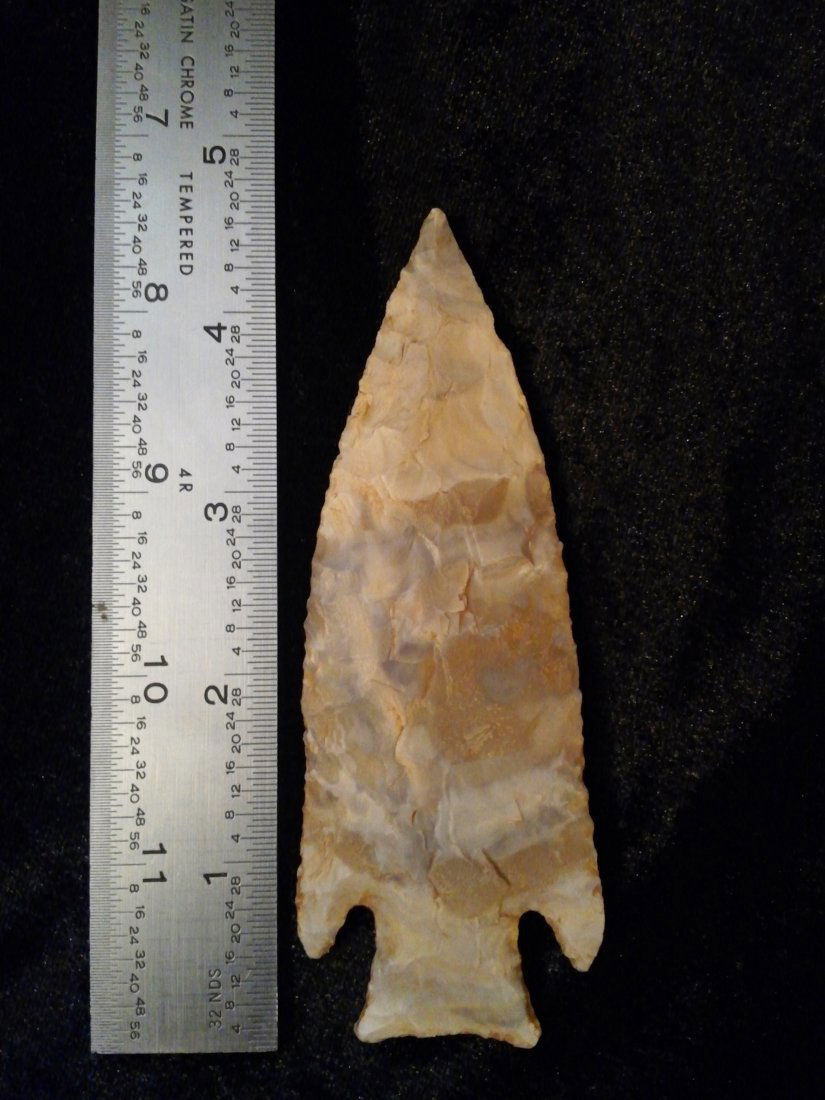 MOZARKITE HARDIN  ARROWHEAD INDIAN ARTIFACT (1 of 1)