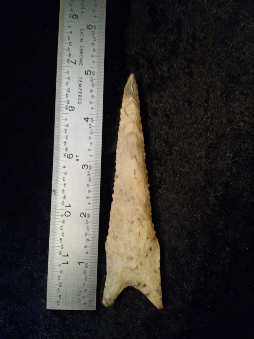DALTON  ARROWHEAD  INDIAN ARTIFACT (1 of 1)