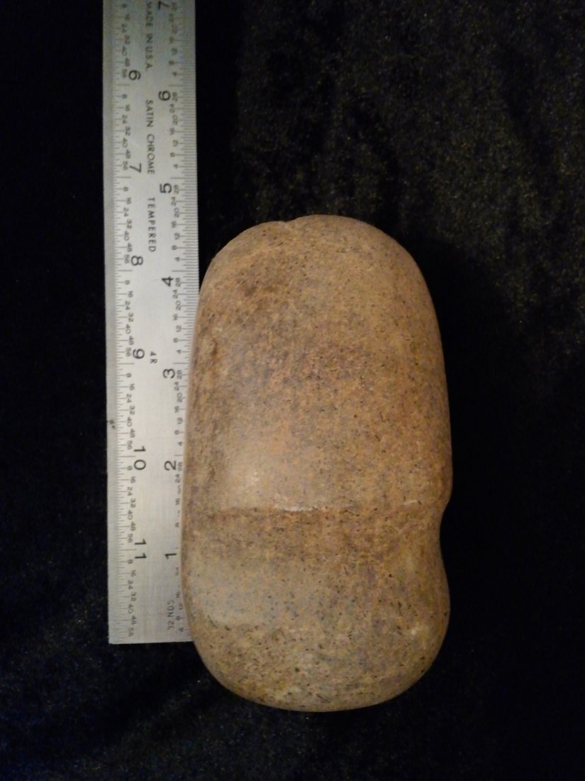 GROOVED AX  INDIAN ARTIFACT ARROWHEAD (1 of 1)