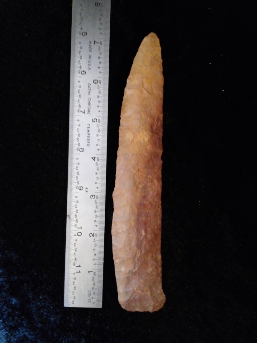 ARCHAIC KNIFE: 7&1/4 INCHES LONG FROM ALABAMA