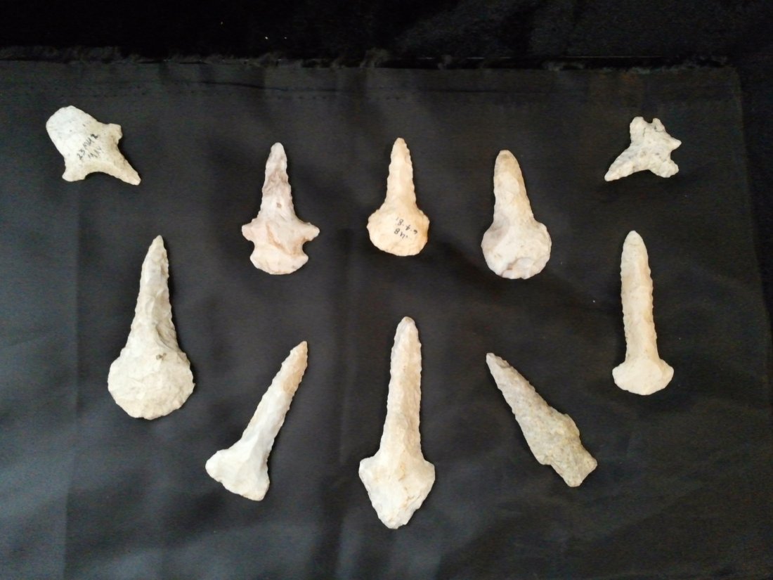 10  DRILLS MISSOURI ARROWHEADS INDIAN ARTIFACTS (1 of 1)