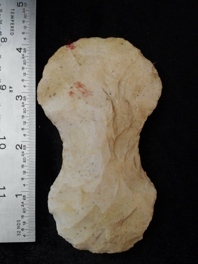 CHIPPED AXE  ARROWHEAD INDIAN ARTIFACTS (1 of 1)
