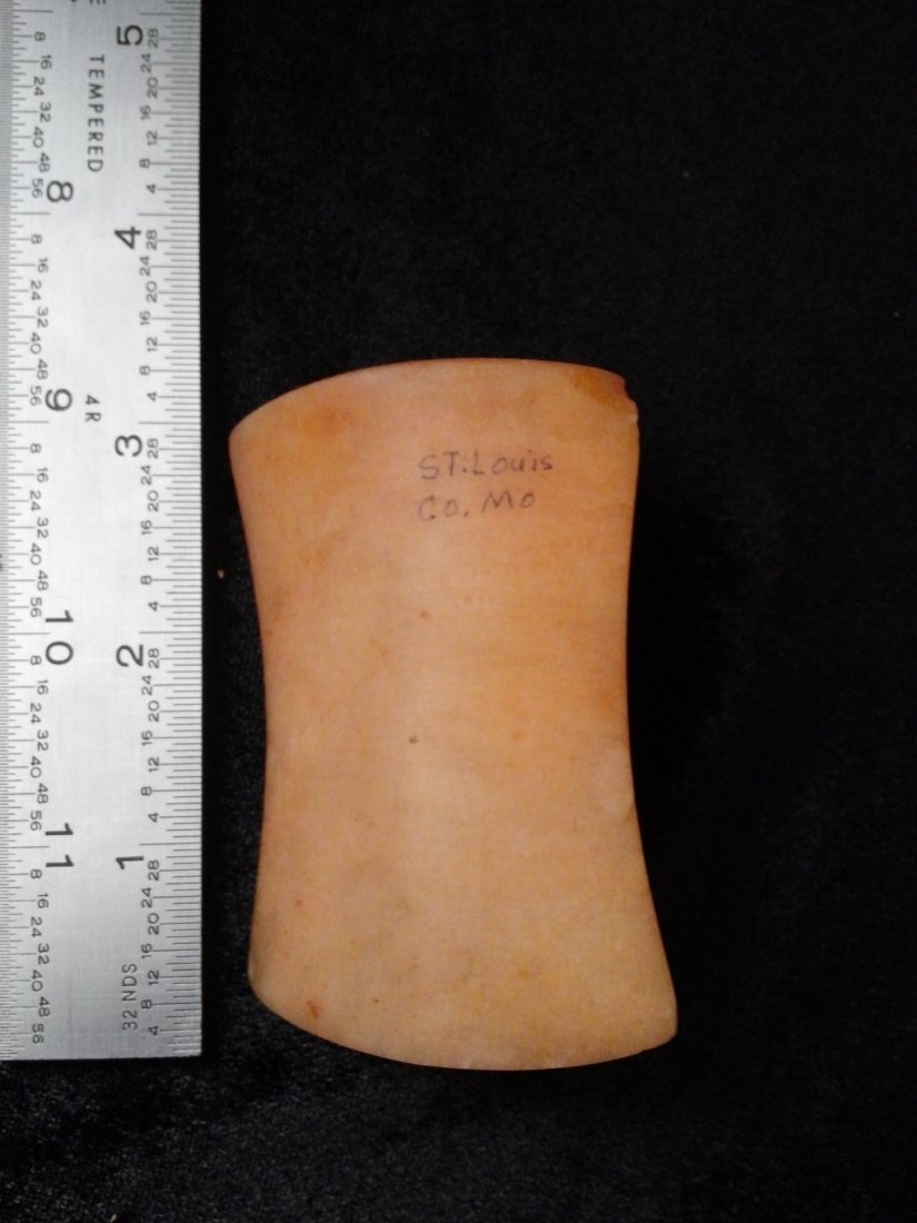 QUARTZ BANNERSTONE  ARROWHEAD INDIAN ARTIFACTS (1 of 2)