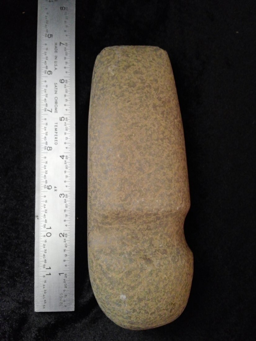 GROOVED AXE  ARROWHEAD INDIAN ARTIFACTS (1 of 1)