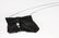 Jackie Stingray Clutch - Black w/ Diamonds - 2