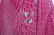 Scarlett Crocodile Backpack - Carmine Rose w/ Sapphires - 3