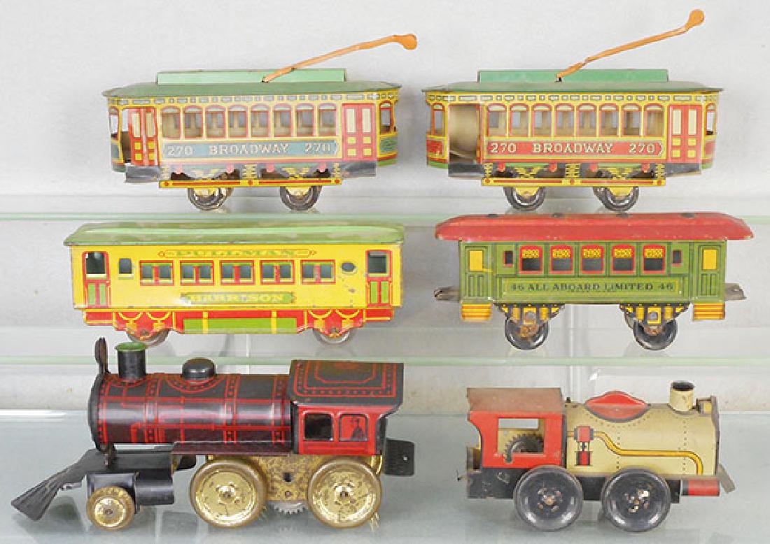 MARX & CHEIN FLOOR TRAINS (1 of 1)