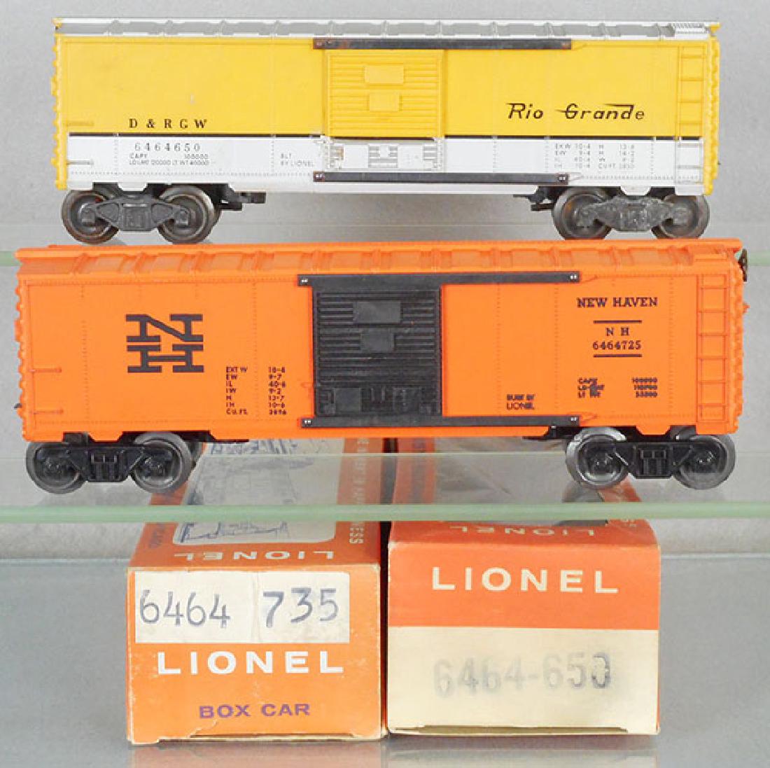 2 LIONEL BOX CARS (1 of 1)