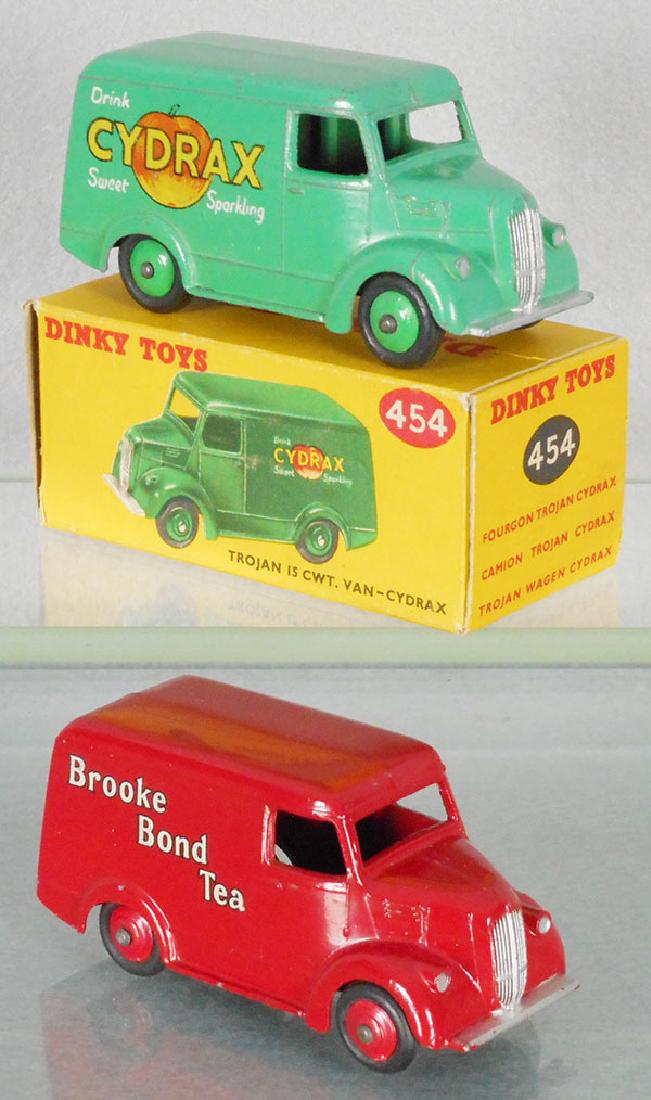 2 DINKY TROJAN VANS (1 of 1)