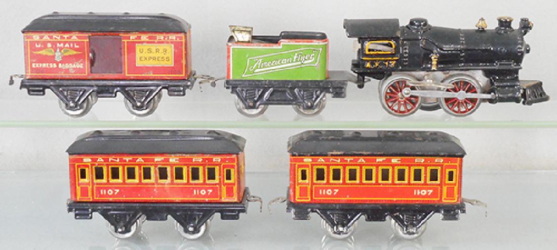 AMERICAN FLYER SANTA FE TRAIN SET (1 of 1)