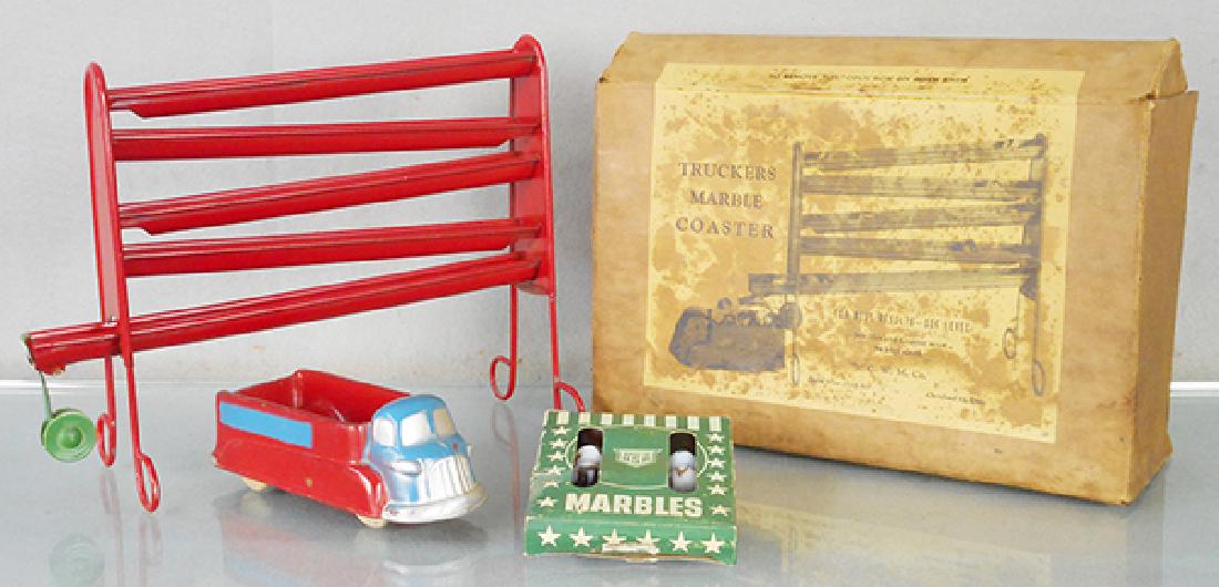 CW & CO TRUCKERS MARBLE COASTER (1 of 1)