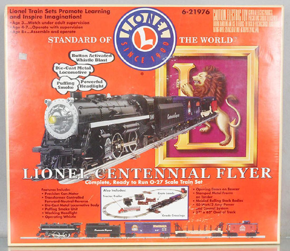 LIONEL 21976 CENTENNIAL FLYER TRAIN SET (1 of 1)