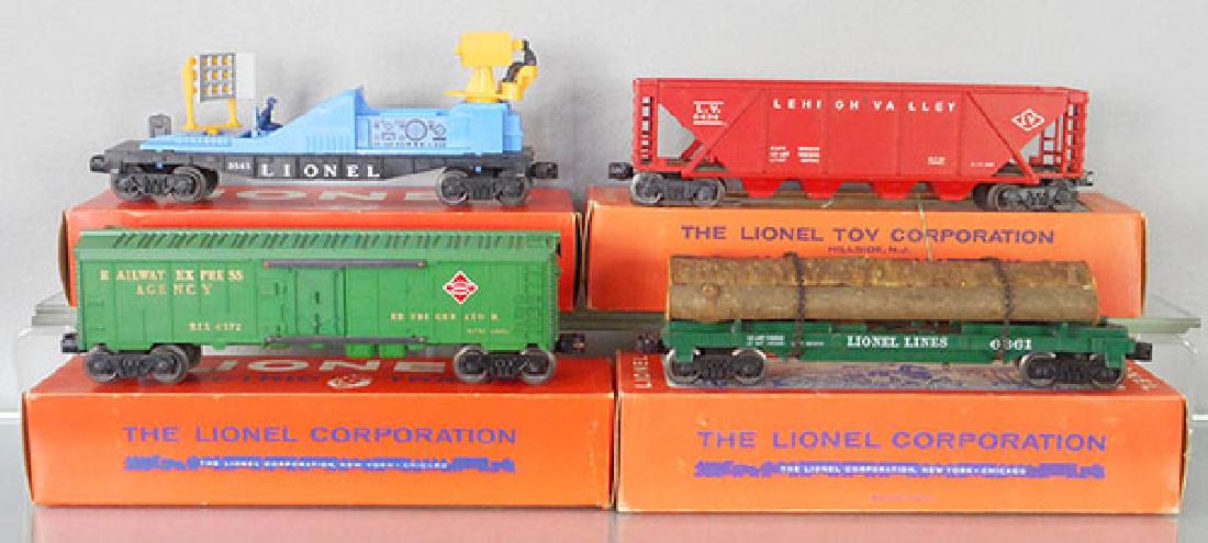 4 LIONEL FREIGHT CARS (1 of 1)