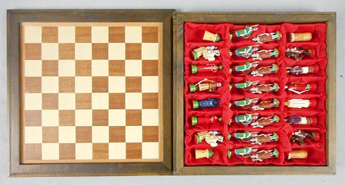 CRUSADERS CHESS SET (1 of 1)