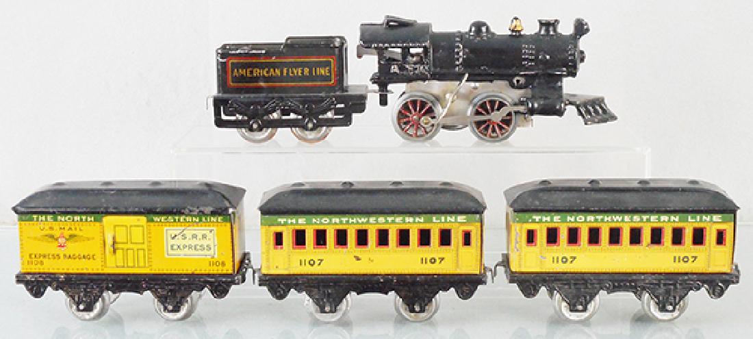 AMERICAN FLYER NORTHWESTERN TRAIN SET (1 of 1)