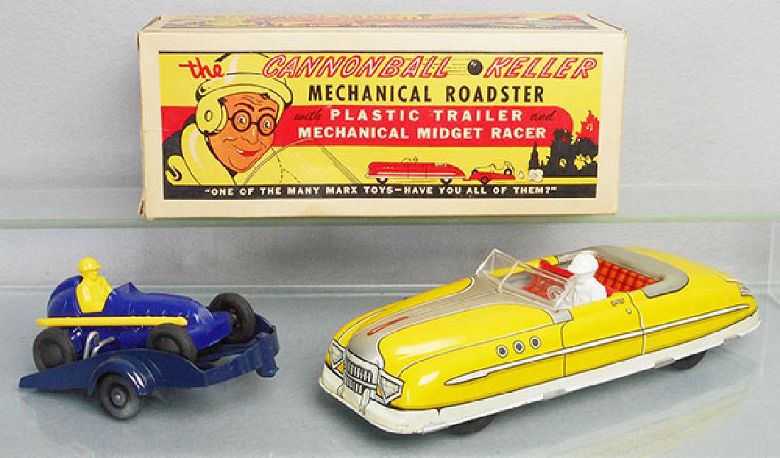 MARX CANNONBALL KELLER SET (1 of 1)