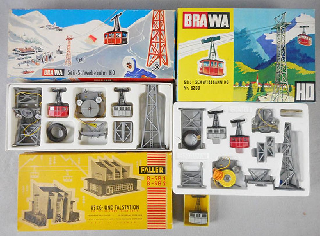 BRAWA & FALLER CABLE CAR SETS (1 of 1)