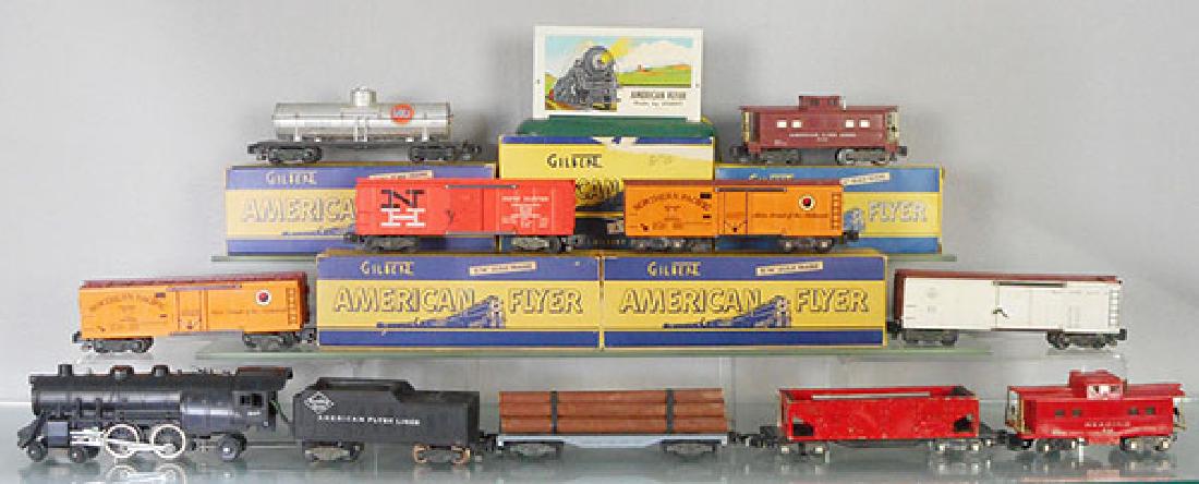 AMERICAN FLYER TRAIN LOT (1 of 2)
