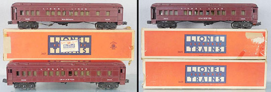 3 LIONEL 2625 MADISON CARS (1 of 1)