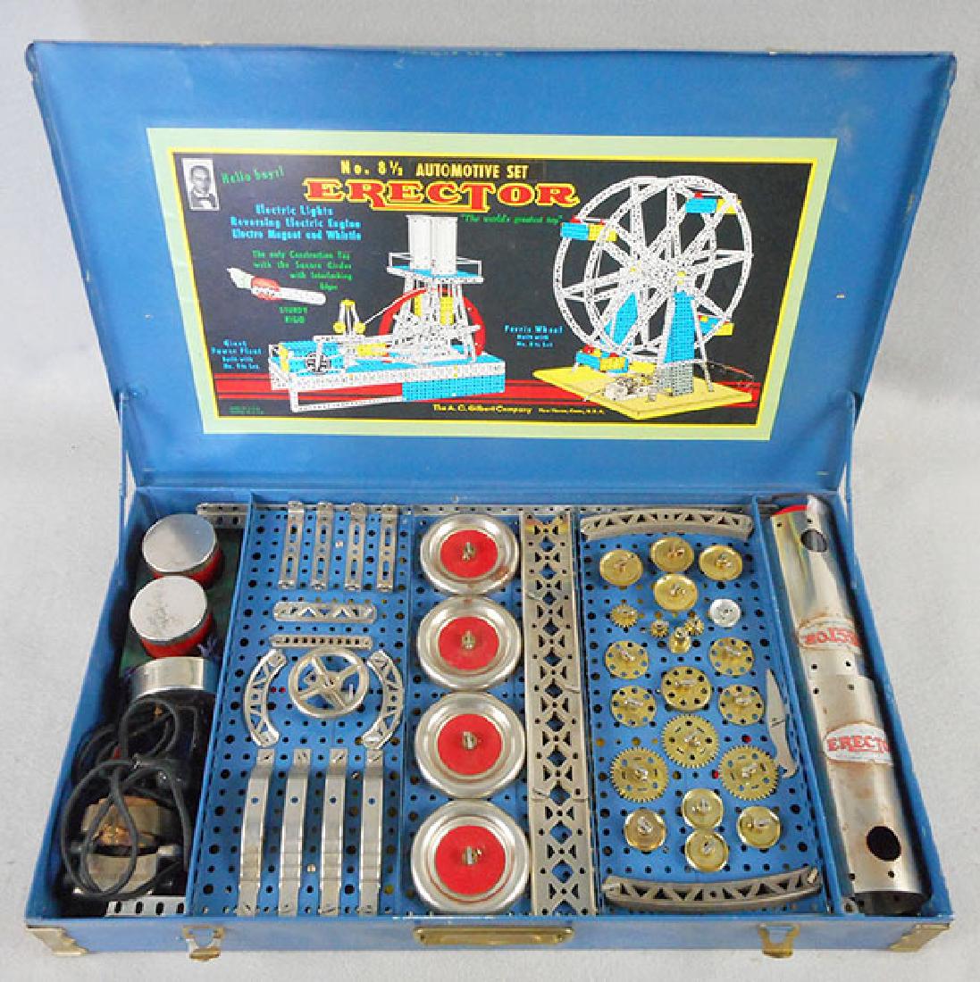 ERECTOR 8 1/2 AUTOMOTIVE SET (1 of 1)